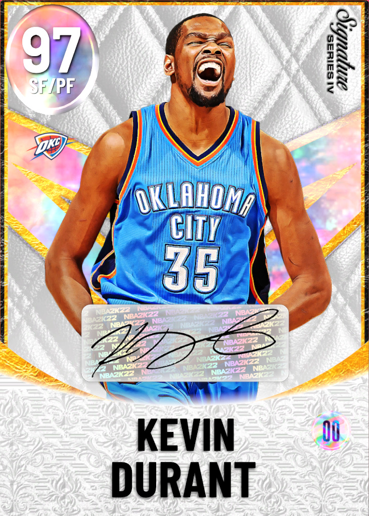 97 Kevin Durant | Signature Series Signed IV