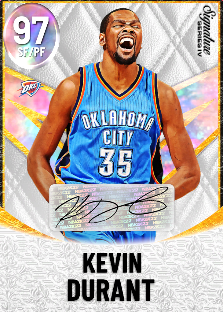 97 Kevin Durant | Signature Series Signed IV