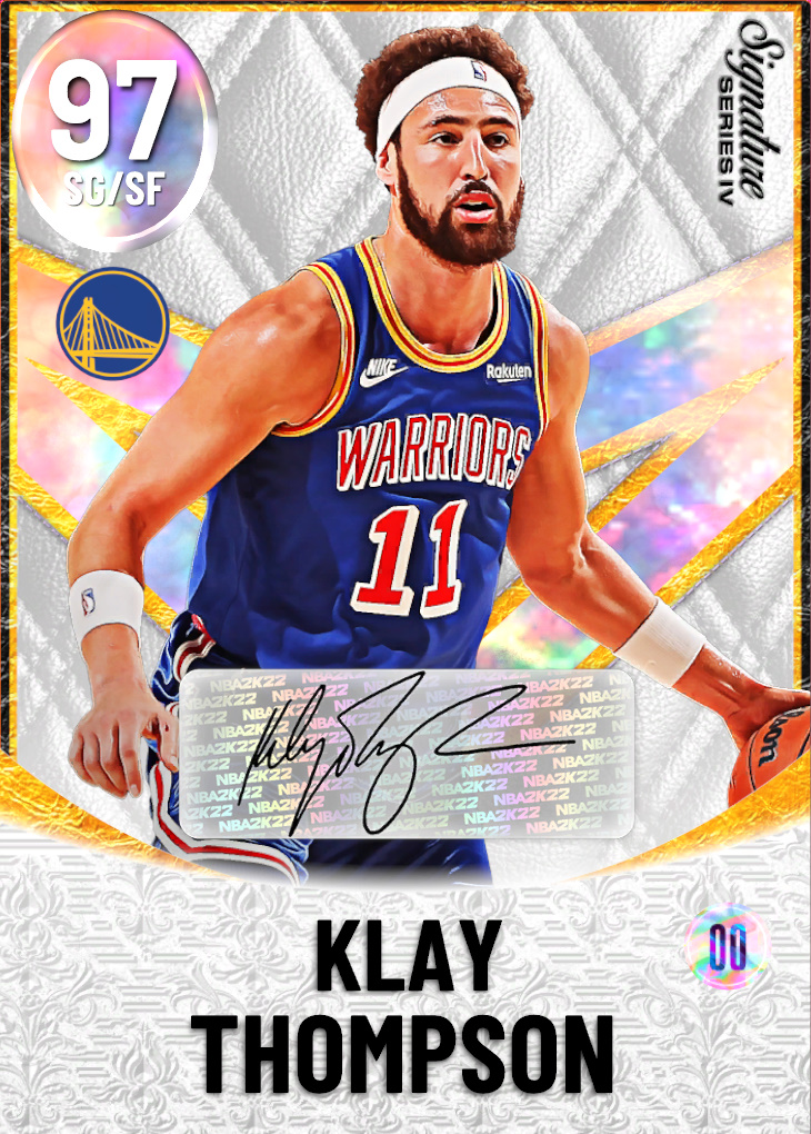 97 Klay Thompson | Signature Series Signed IV