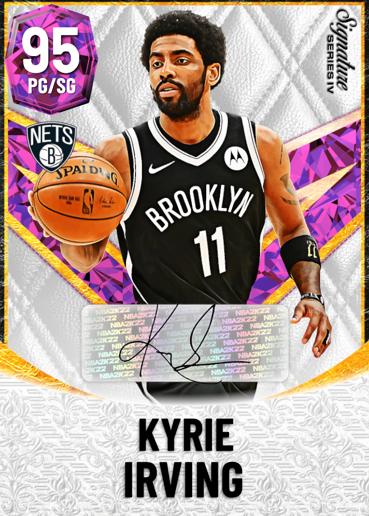 95 Kyrie Irving | Signature Series Signed IV