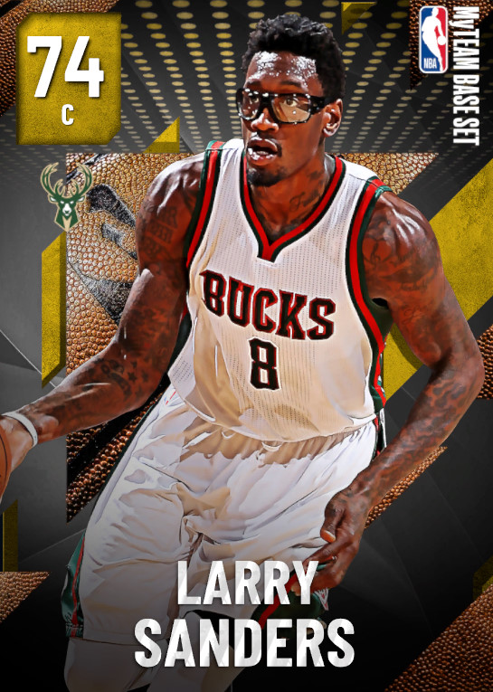 74 Larry Sanders | Milwaukee Bucks