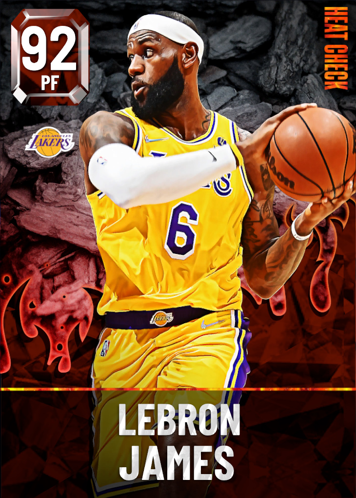 92 LeBron James | Los Angeles Lakers