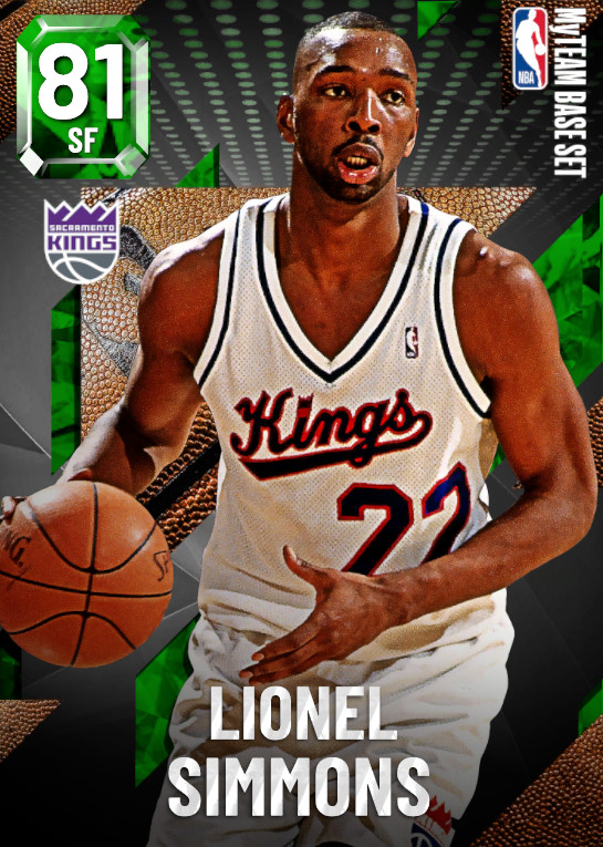 81 Lionel Simmons | Sacramento Kings