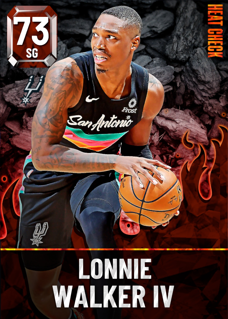 73 Lonnie Walker IV | San Antonio Spurs