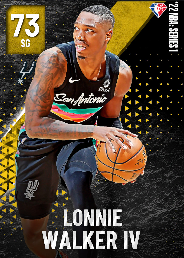 73 Lonnie Walker IV | San Antonio Spurs