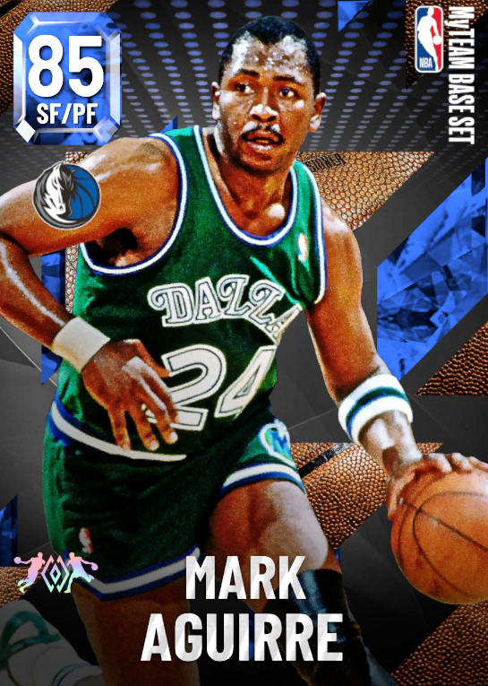85 Mark Aguirre | Dallas Mavericks