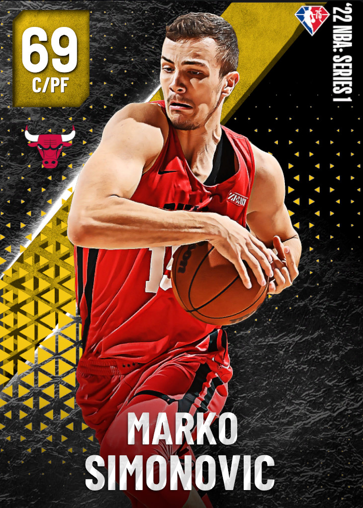 69 Marko Simonovic | Chicago Bulls