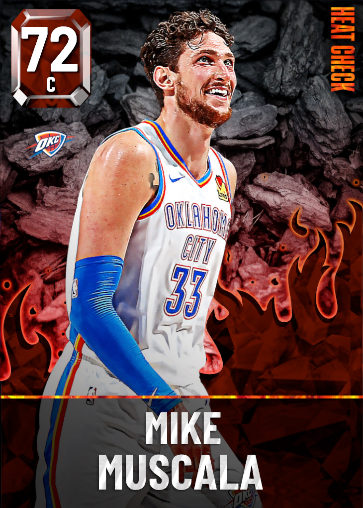 72 Mike Muscala | Oklahoma City Thunder