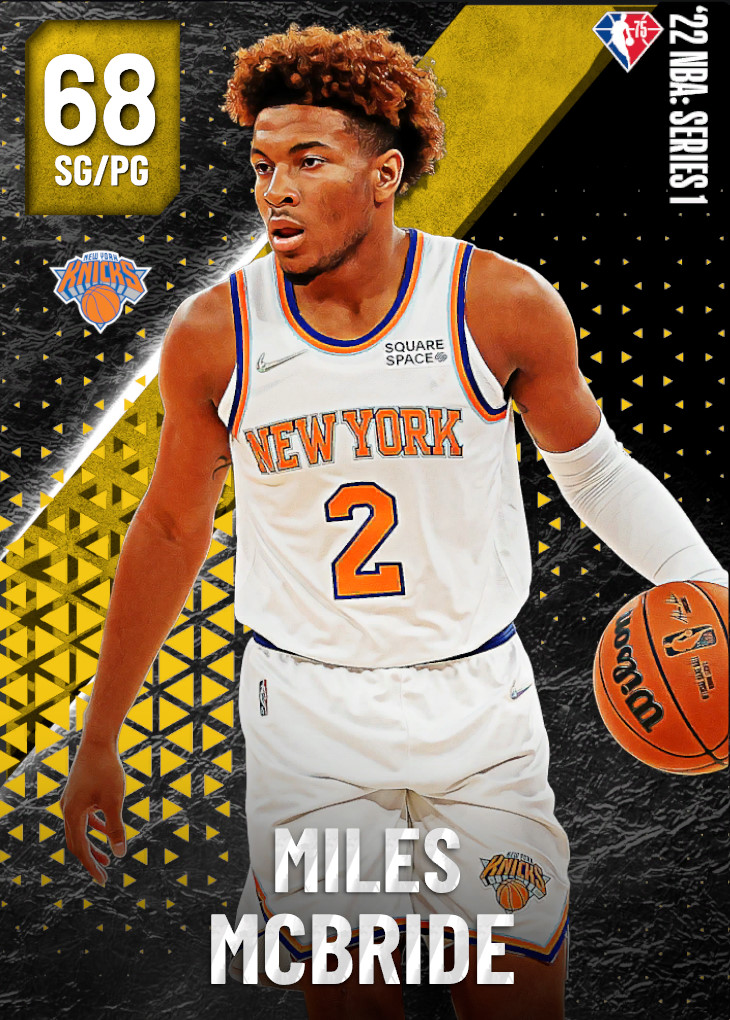 68 Miles McBride | New York Knicks