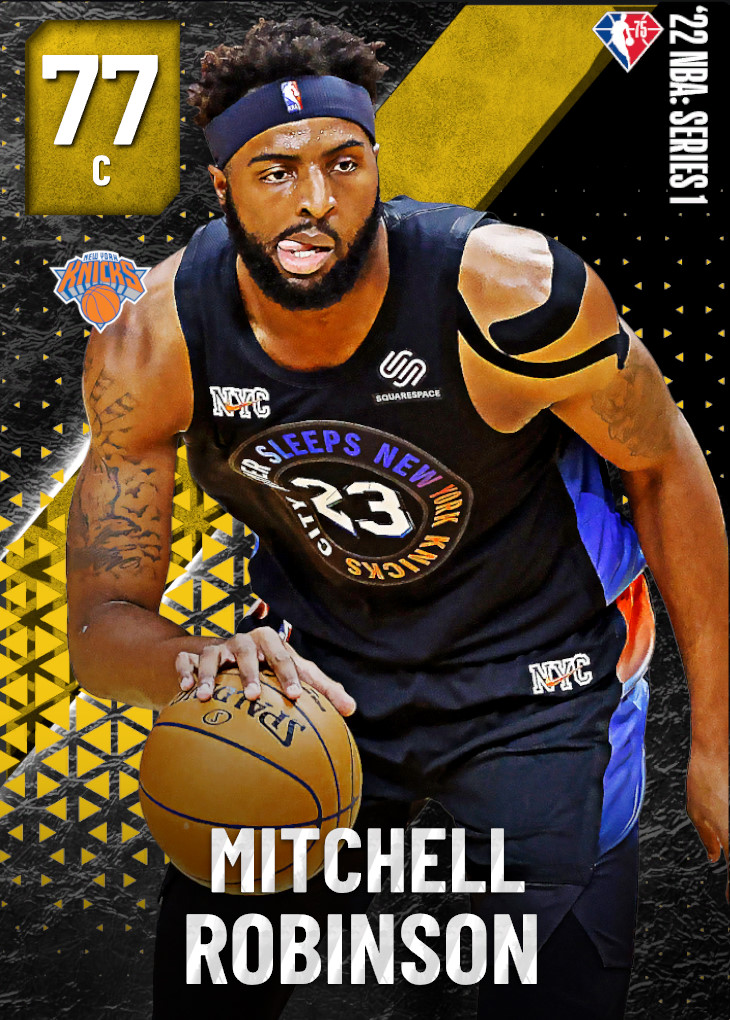 77 Mitchell Robinson | New York Knicks
