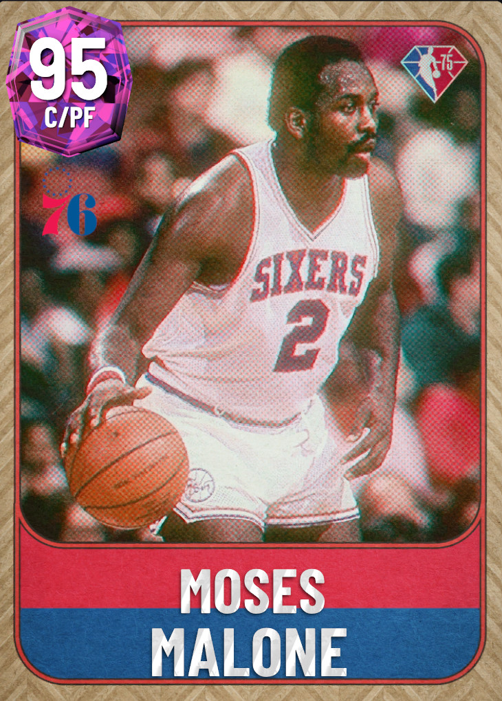96 Moses Malone | NBA 75th Anniversary