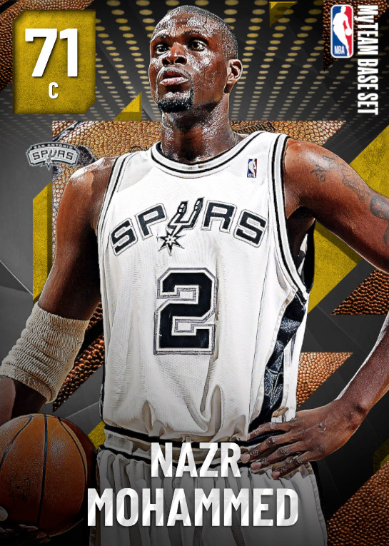 71 Nazr Mohammed | San Antonio Spurs