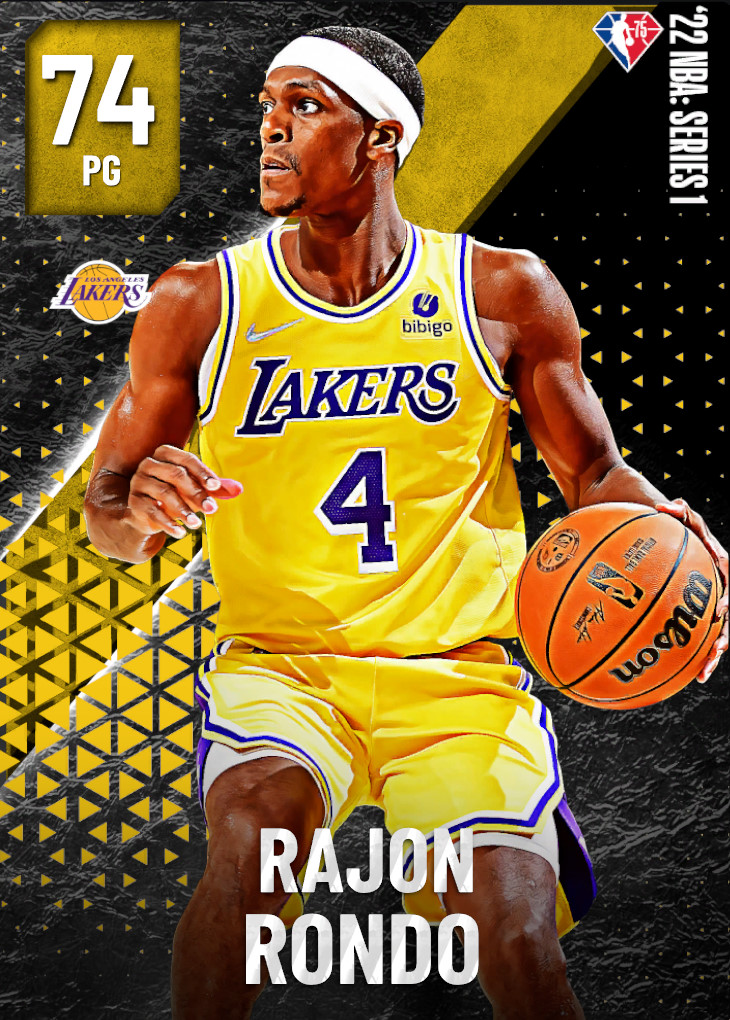 74 Rajon Rondo | Los Angeles Lakers