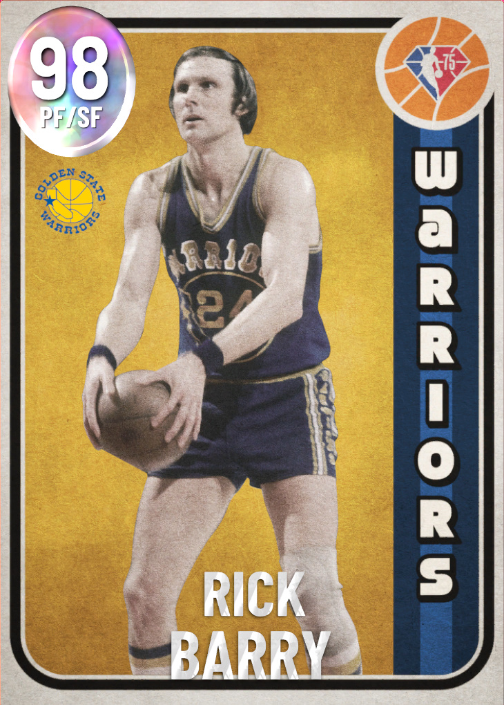 98 Rick Barry | NBA 75th Anniversary