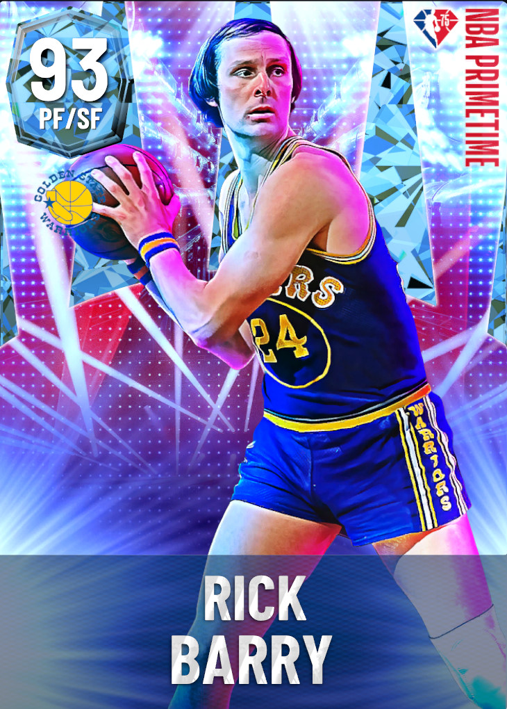 93 Rick Barry | NBA Primetime