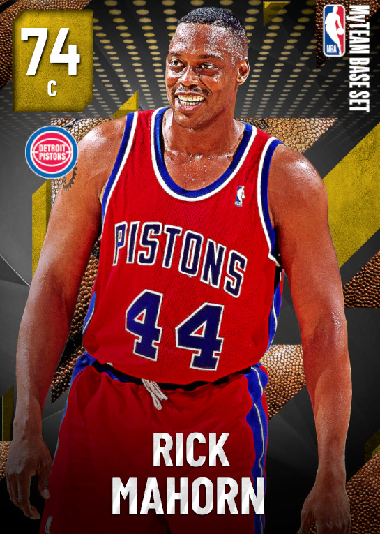 74 Rick Mahorn | Detroit Pistons