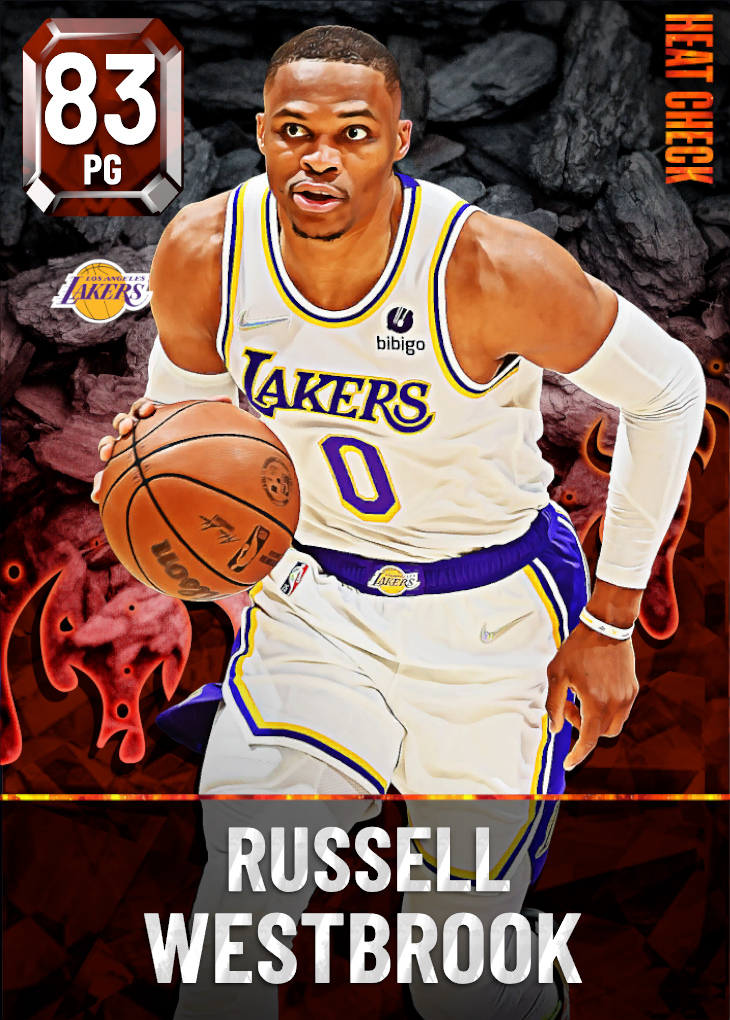 83 Russell Westbrook | Los Angeles Lakers