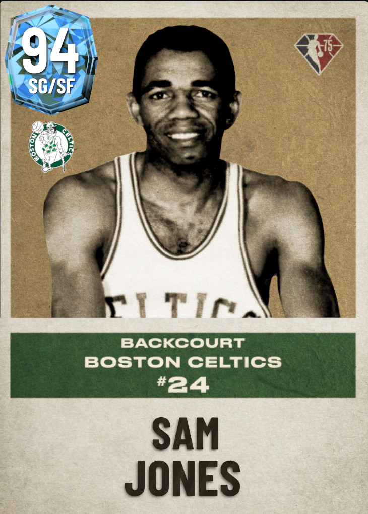 94 Sam Jones | NBA 75th Anniversary