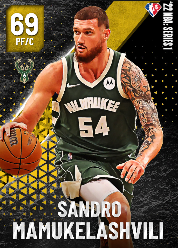 69 Sandro Mamukelashvili | Milwaukee Bucks