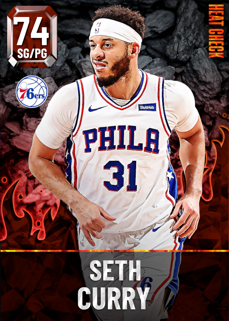 74 Seth Curry | Philadelphia 76ers