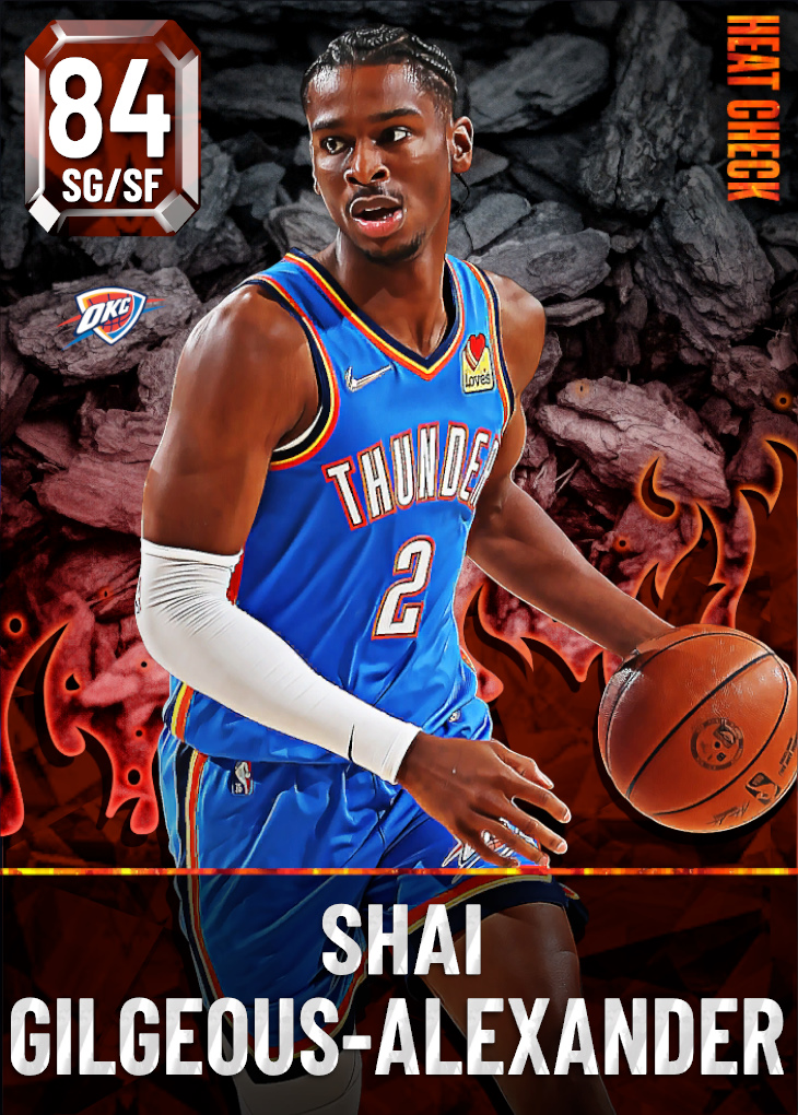 84 Shai Gilgeous-Alexander | Oklahoma City Thunder