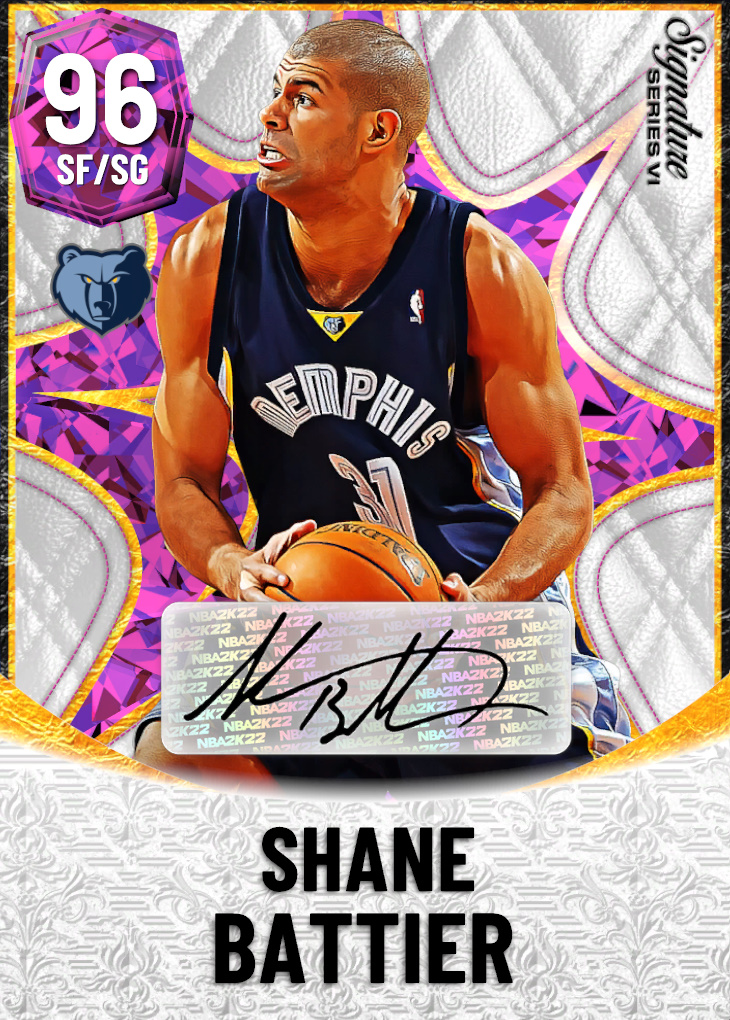 96 Shane Battier | Signature Series Signed VI