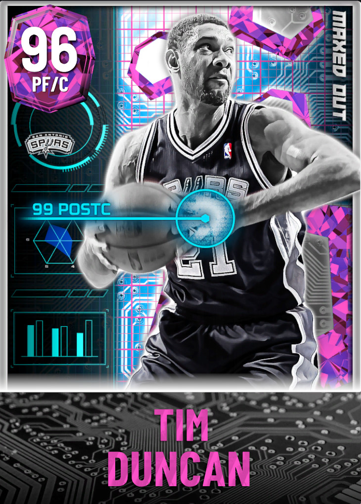 96 Tim Duncan | Maxed Out