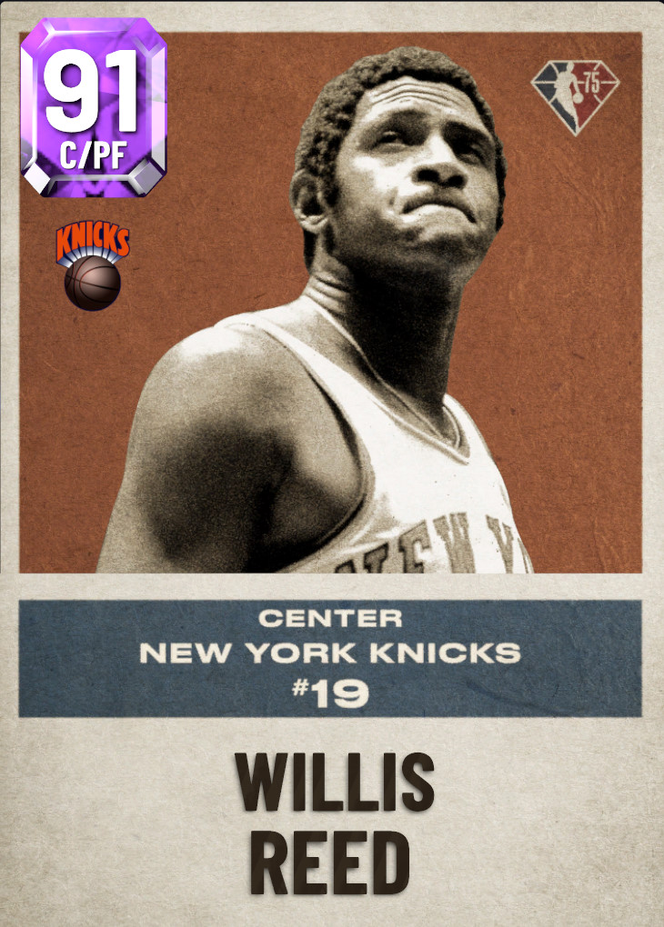 91 Willis Reed | NBA 75th Anniversary